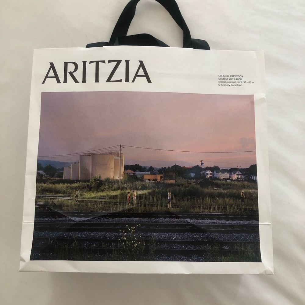 Aritzia Paper Gift Bag Gregory Crewdson Untitled Unreleased Photography